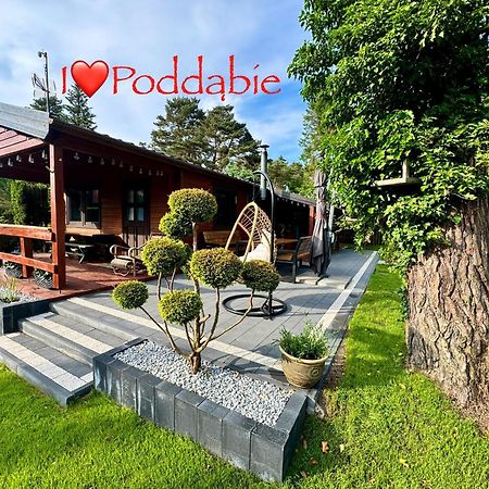 Lesna Ostoja Poddabie Villa Buitenkant foto