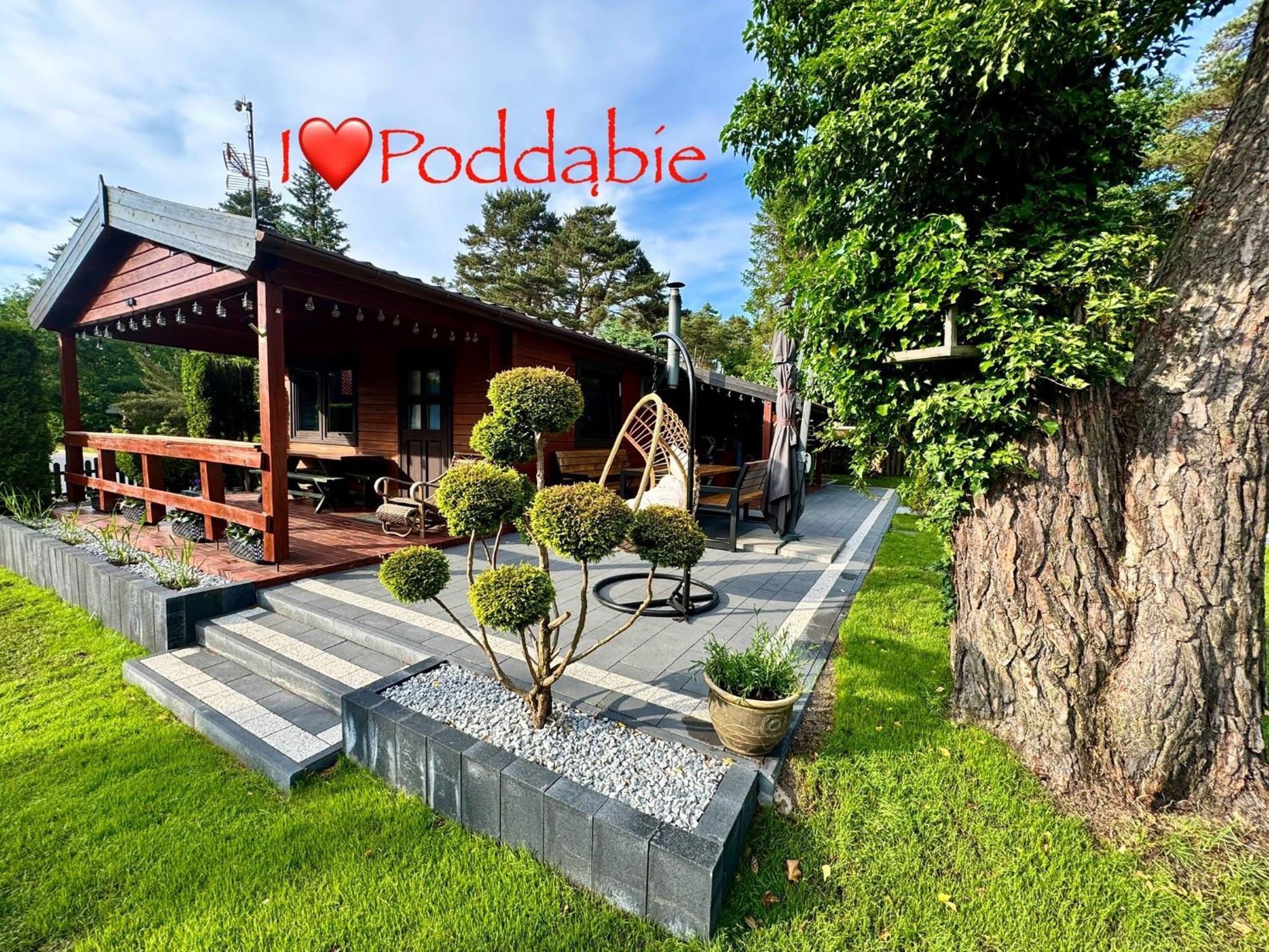 Lesna Ostoja Poddabie Villa Buitenkant foto