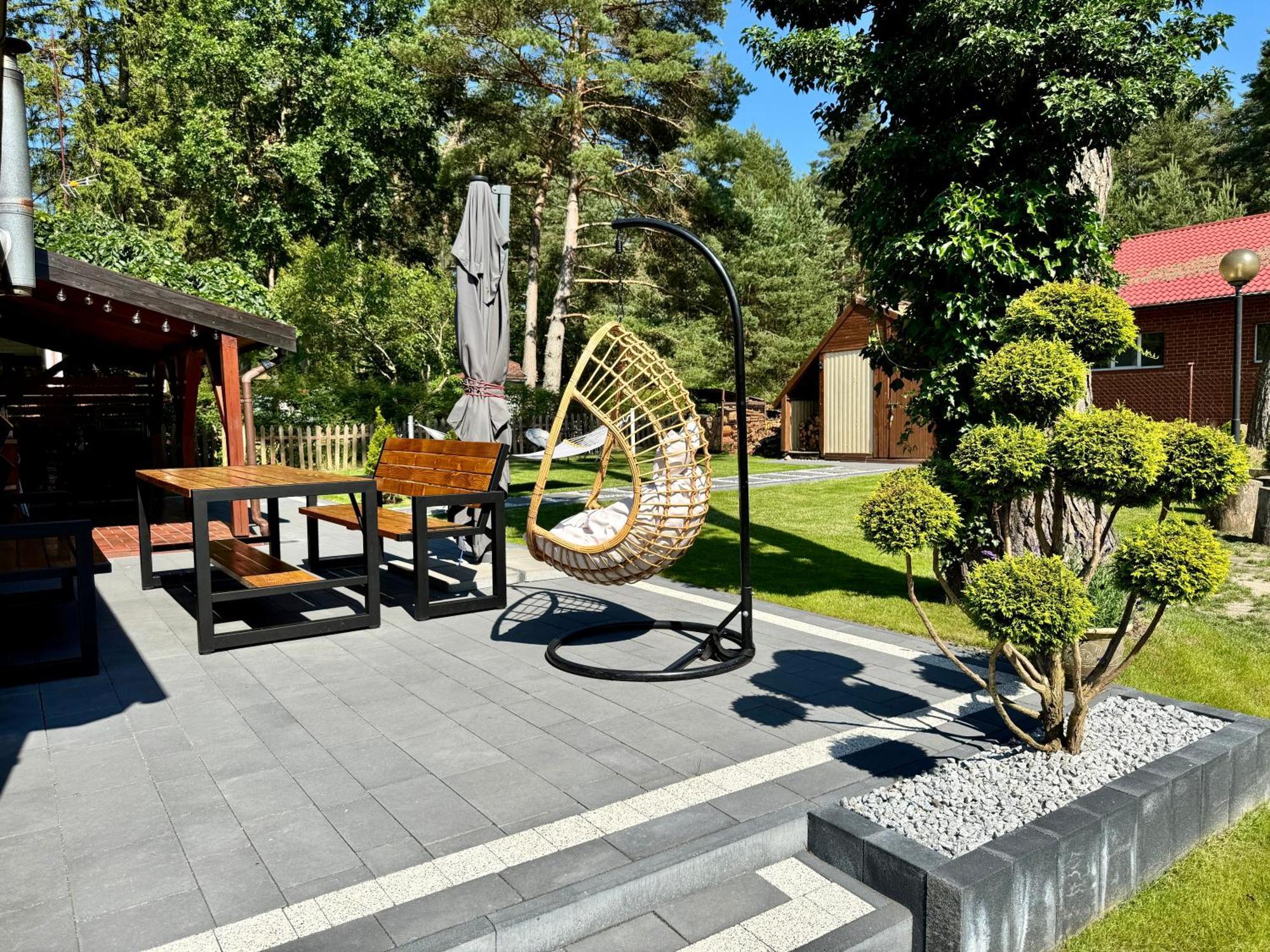 Lesna Ostoja Poddabie Villa Buitenkant foto